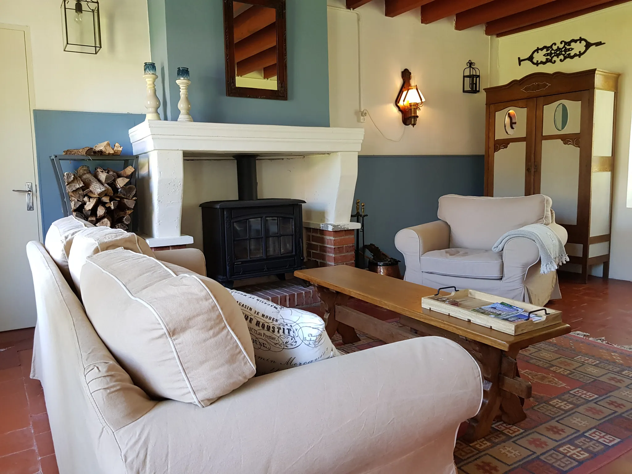 Ferme authentique avec deux logements en Berry proche des châteaux de la Loire 
