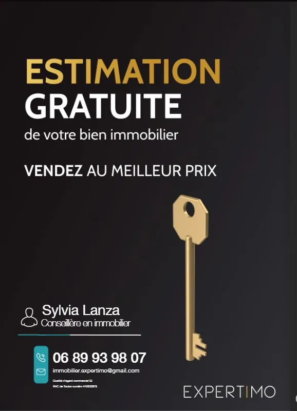 Maison de plain-pied à Six Fours les Plages avec garage et parcelle piscinable 