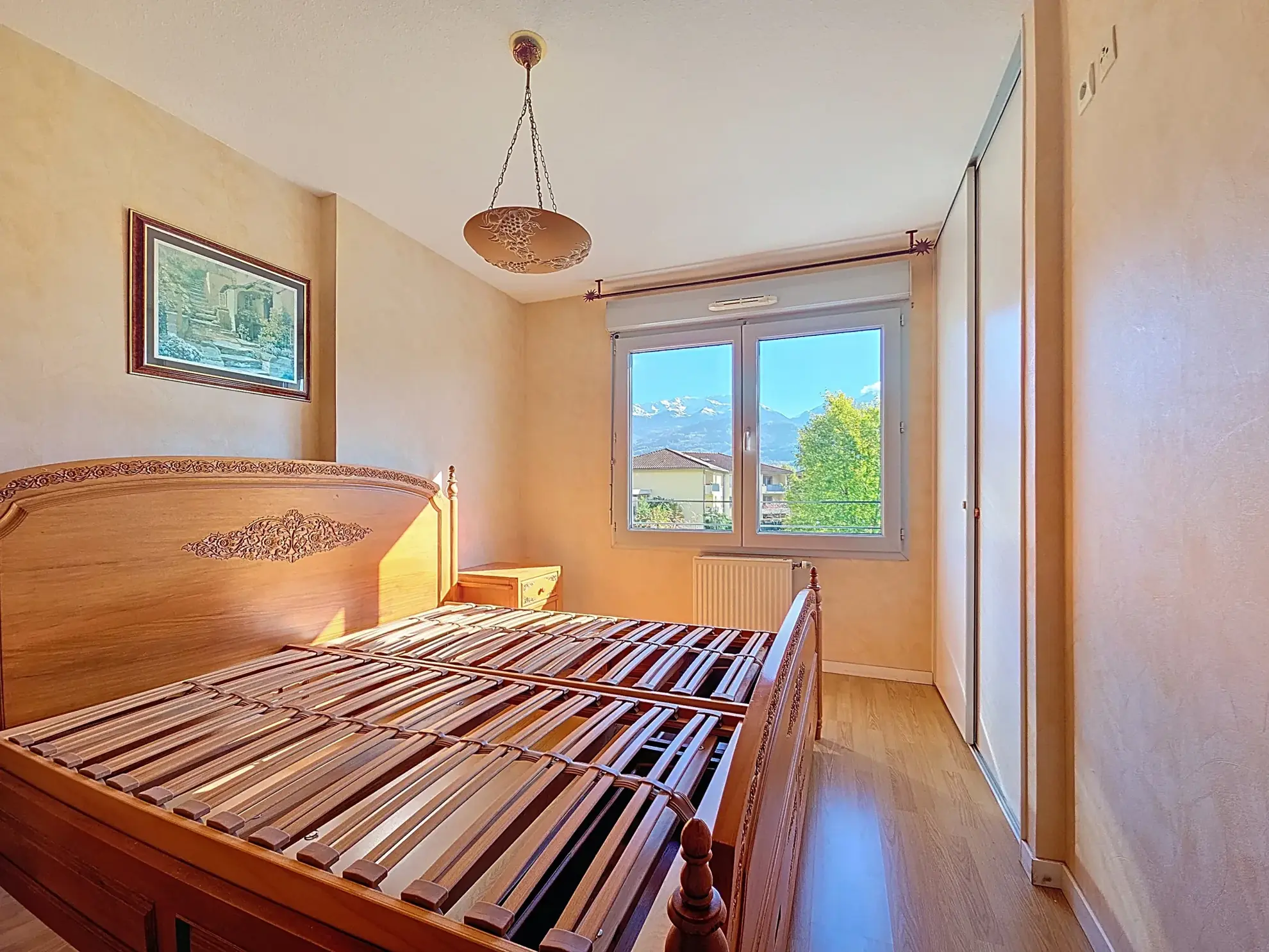 Appartement T3 lumineux avec terrasse à Crolles, proche Grenoble 