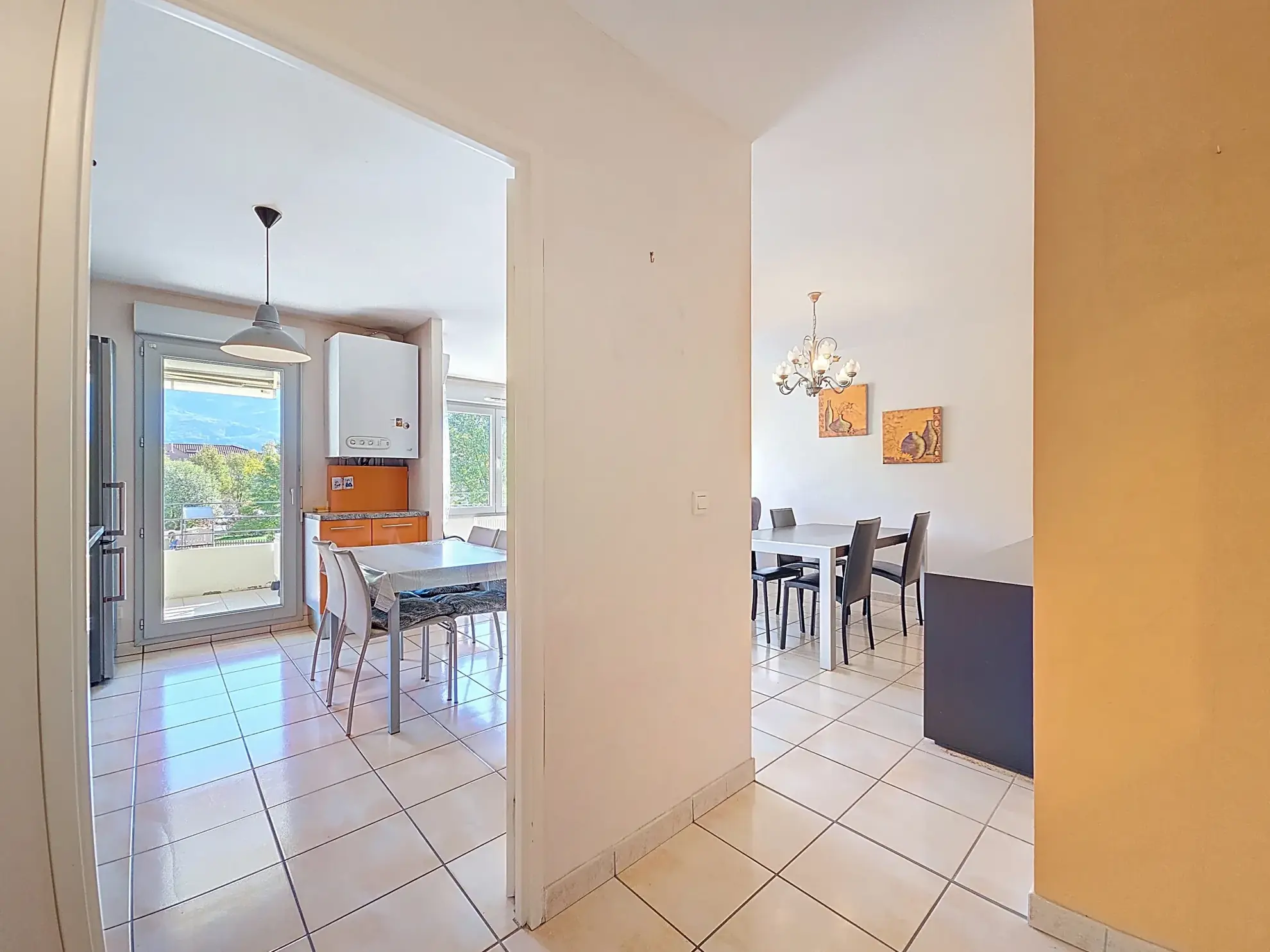 Appartement T3 lumineux avec terrasse à Crolles, proche Grenoble 