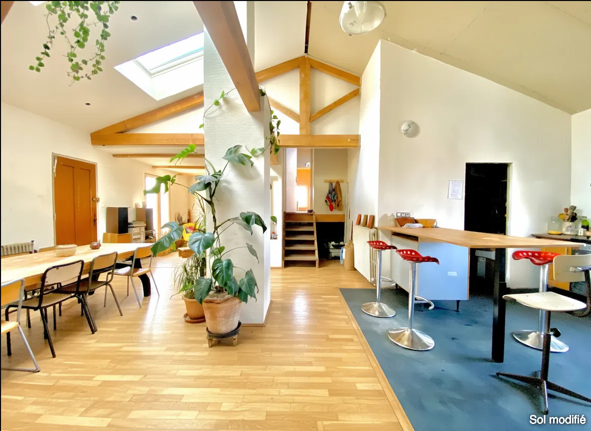 Maison rénovée de 101 m² avec véranda et jardin fruitier à Annonay 