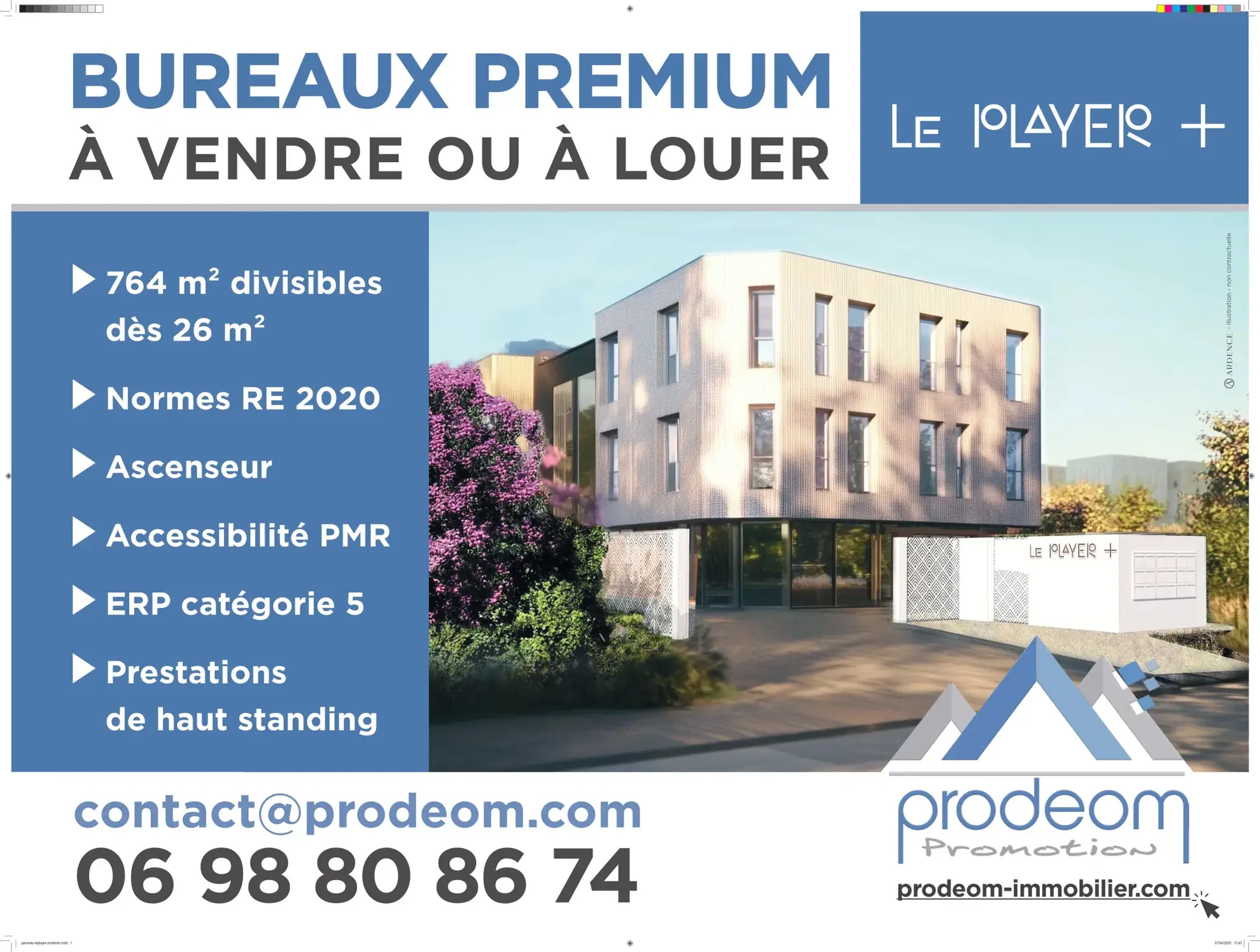 Bureau neuf de 65m² à Sommieres - Idéal pour professions libérales 