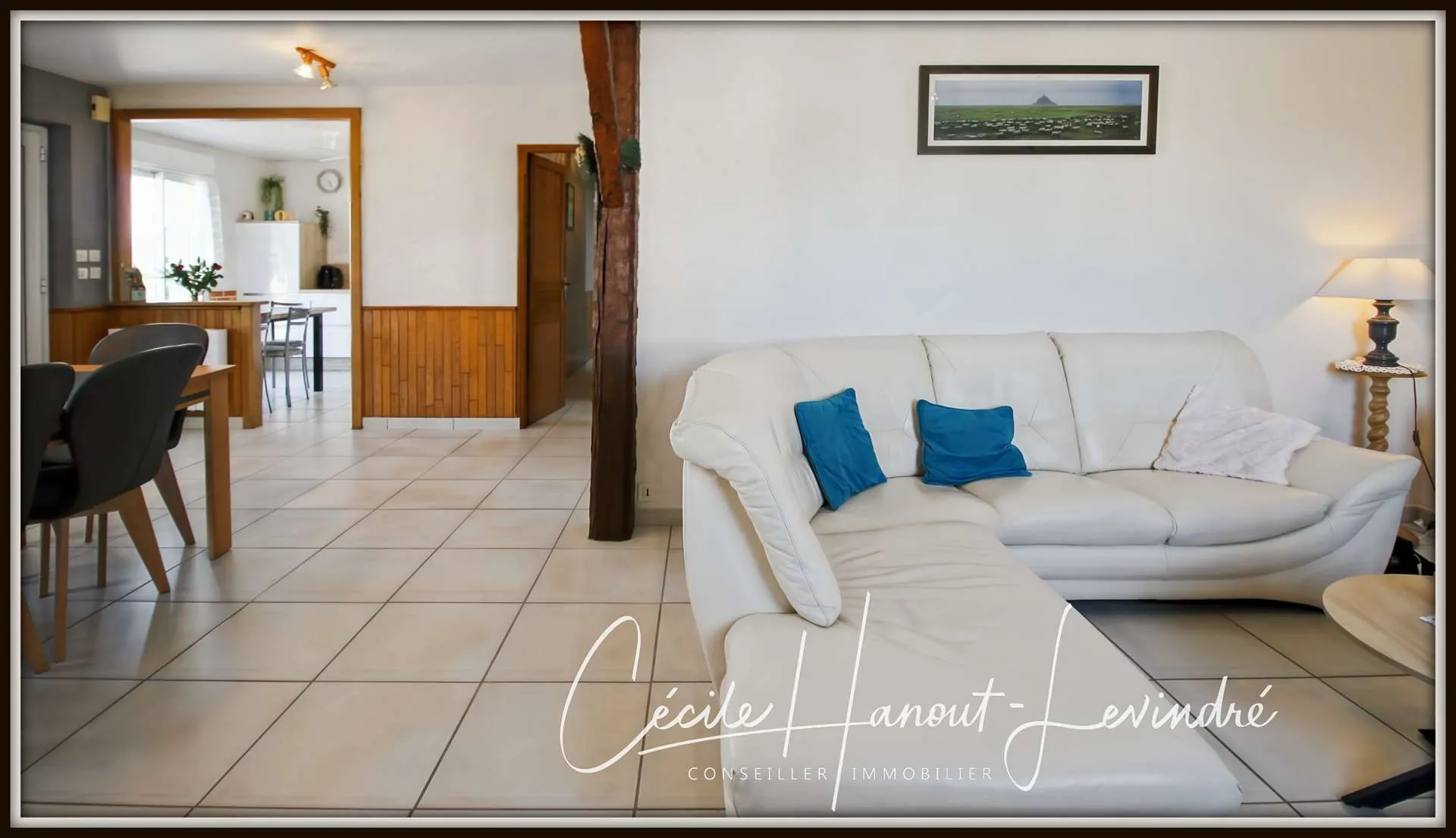 Charmante maison familiale de 132 m² avec terrasse sud, 4 chambres, dans la campagne de Sacey près d'Antrain 