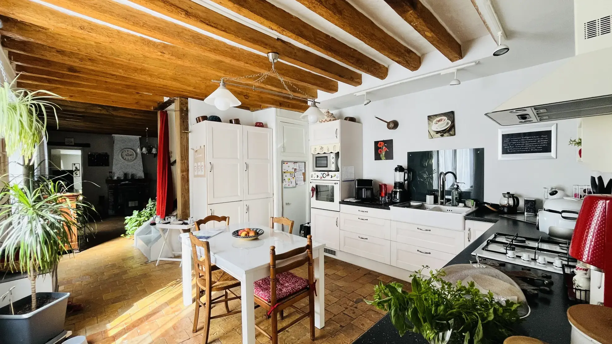 Maison ancienne rénovée avec terrain à Josnes, près de Beaugency 