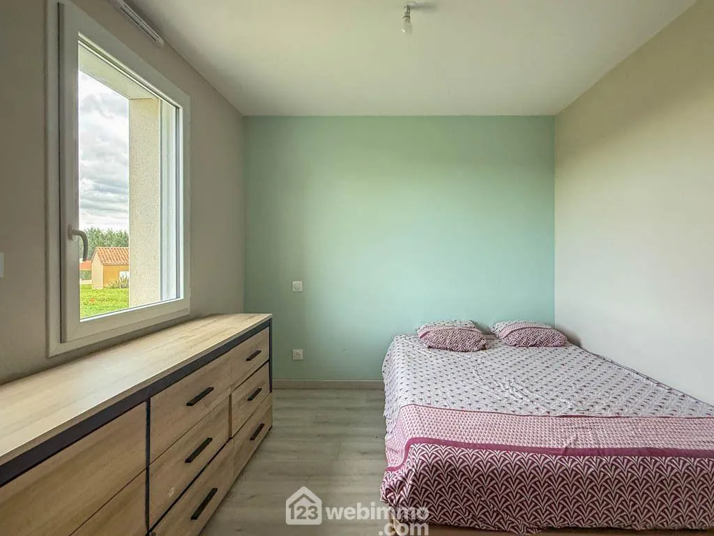 Maison neuve de 60 m² avec 2 chambres à Montournais proche Pouzauges 