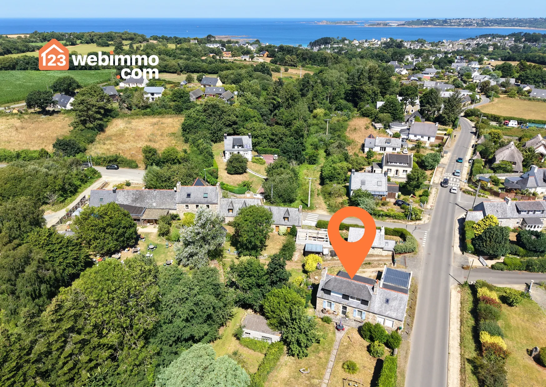 Maison récente de 120 m² avec jardin sud à Trédrez-Locquémeau