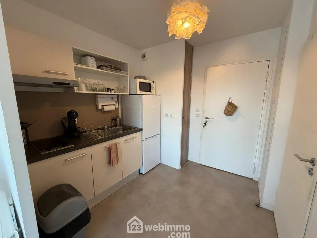 Appartement T1 bis de 31 m² avec terrasse en vente à Montpellier 