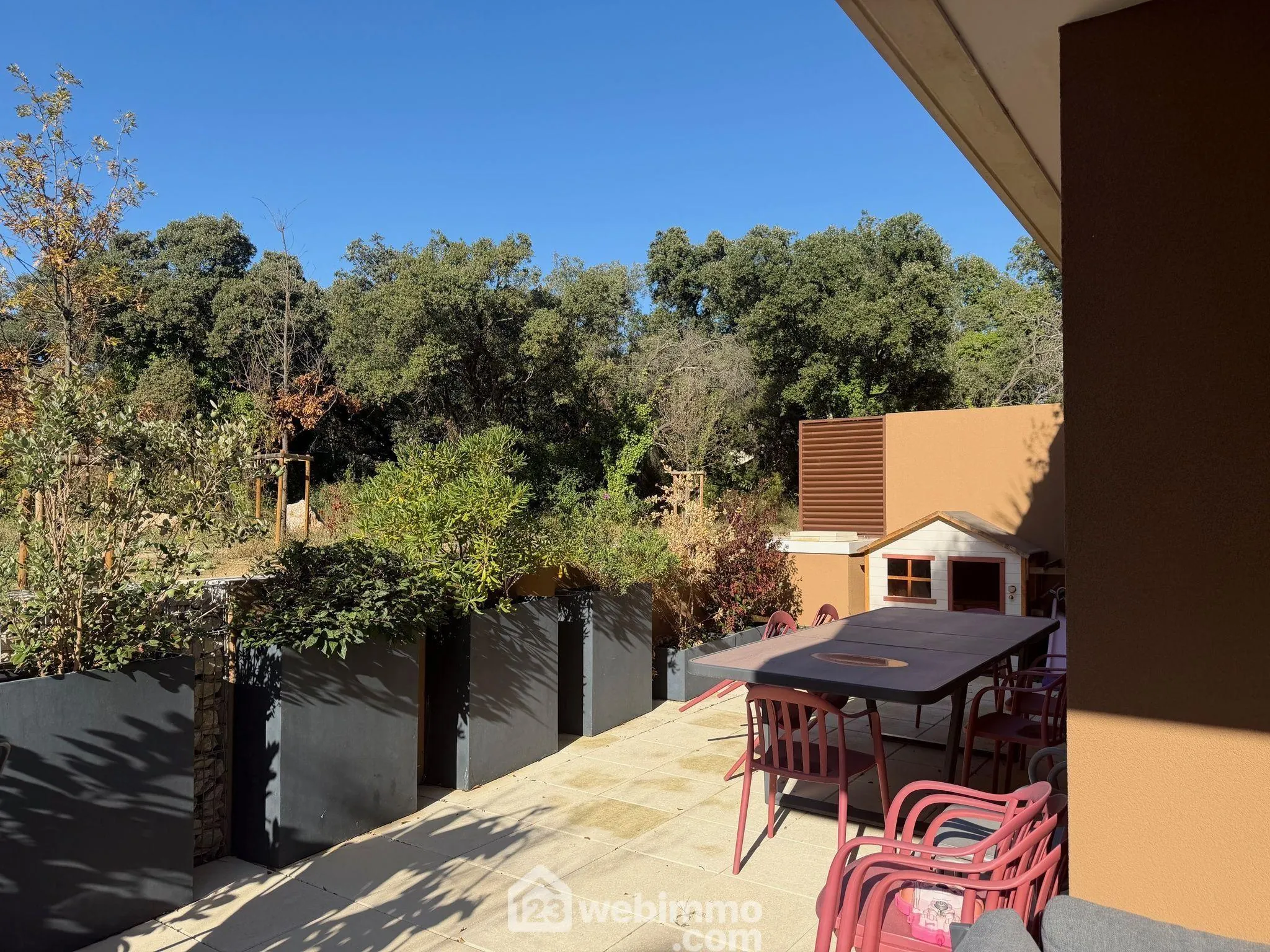 Charmant T3 avec terrasse et jardin à Castries à 15 km de Montpellier 