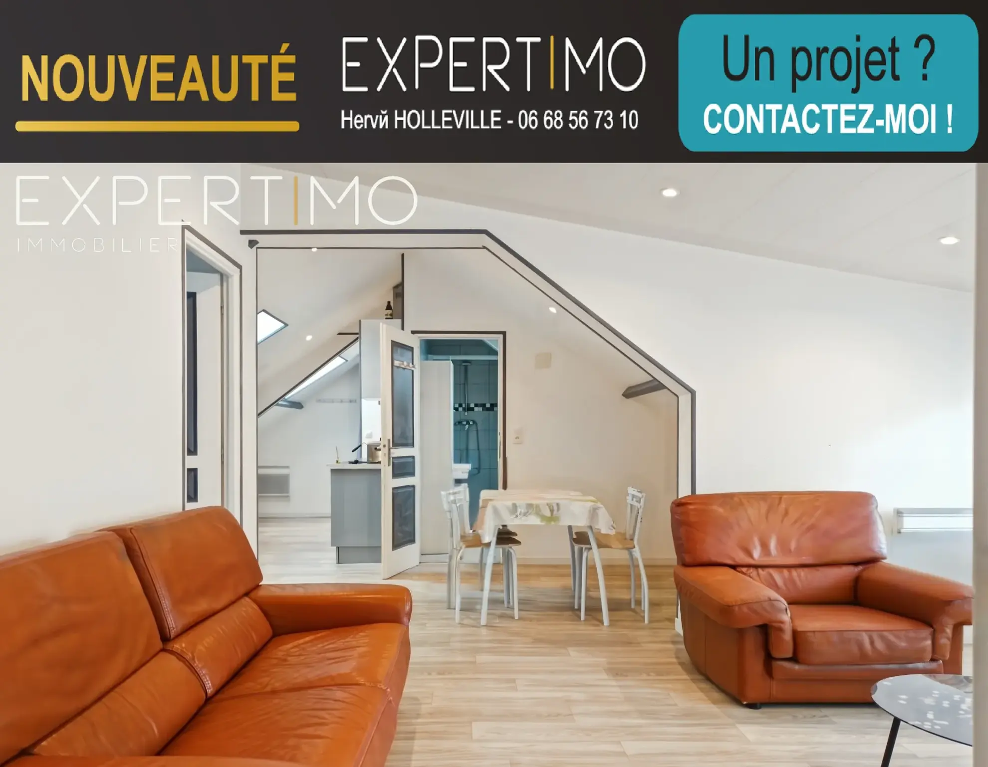 Ensemble immobilier à Rue avec appartements et garages loués, excellente opportunité d’investissement 