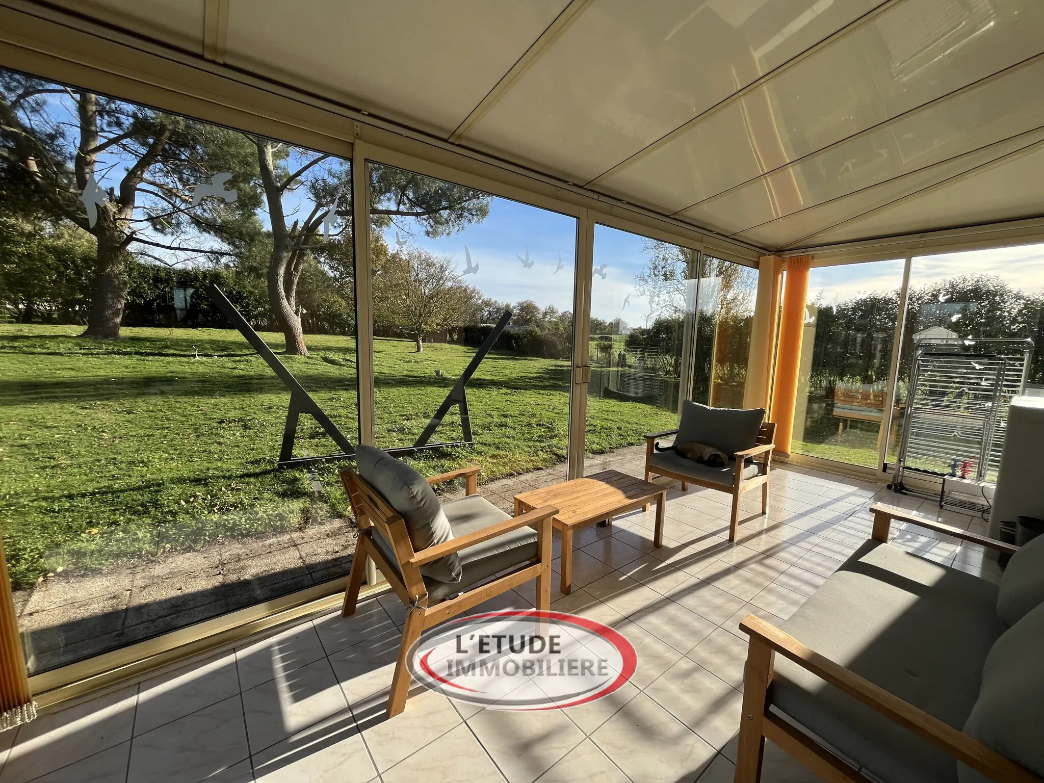 Maison de plain-pied avec grand terrain à Saint-Mars-du-Désert 