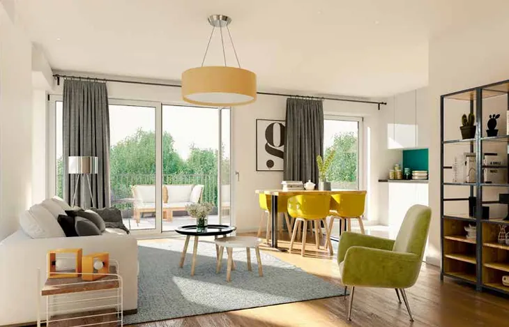 Appartement neuf 3 pièces avec terrasse à Douai - Livraison 2025 