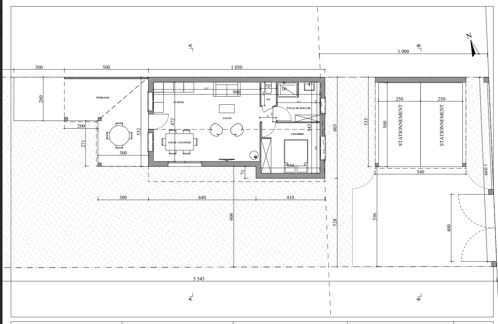 Terrain constructible avec projet en cours à Guérard – Opportunité rare 