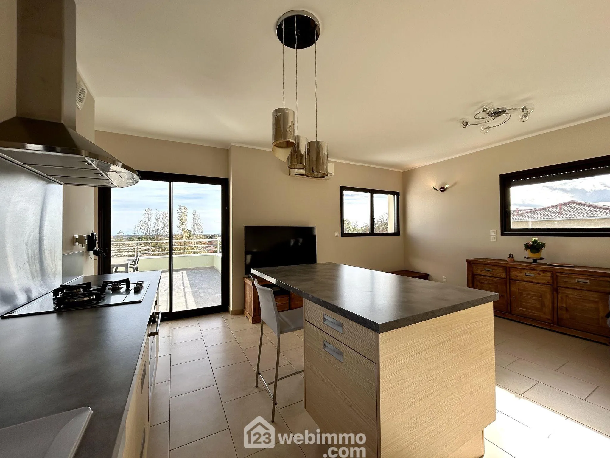 A vendre appartement T3 à Biguglia avec terrasse et parking - 63 m²