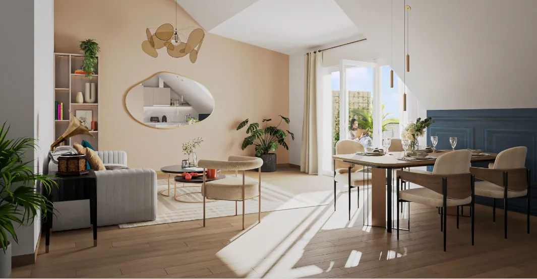 Appartement T2 neuf à Beaune avec jardin, parking et livraison 2027