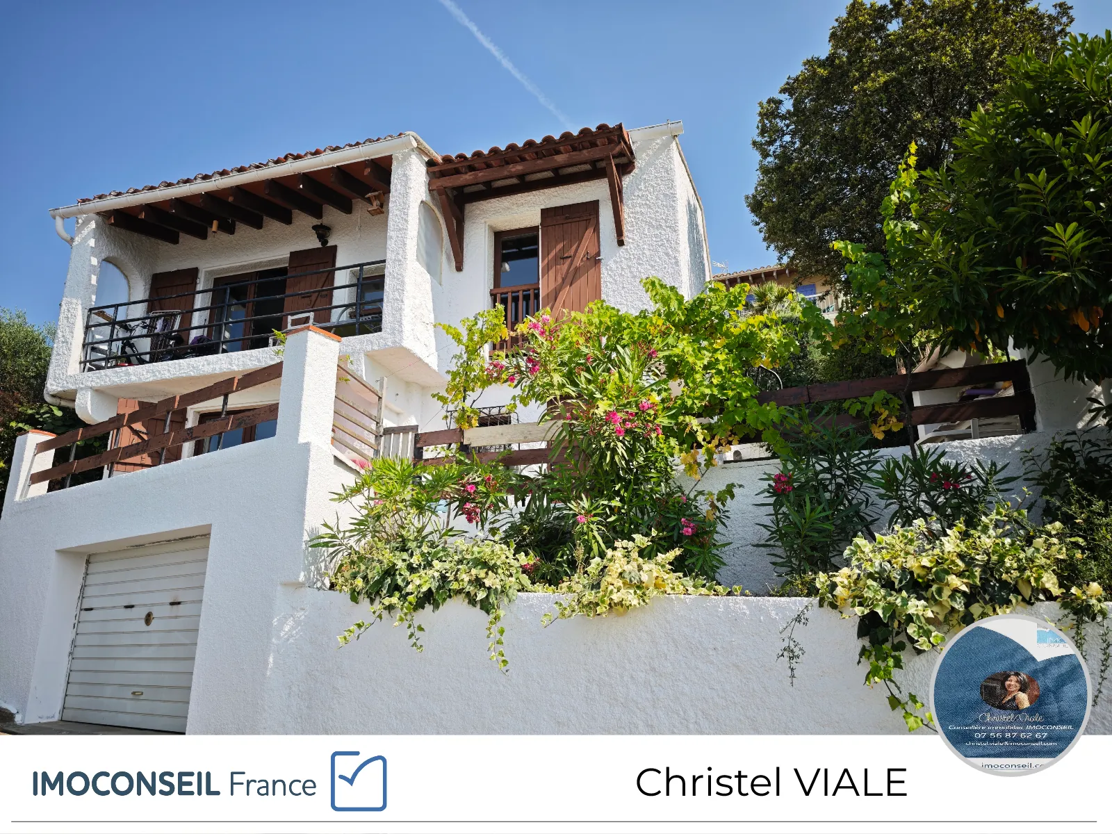 Maison avec vue panoramique de 70 m² à Laroque des Alberes