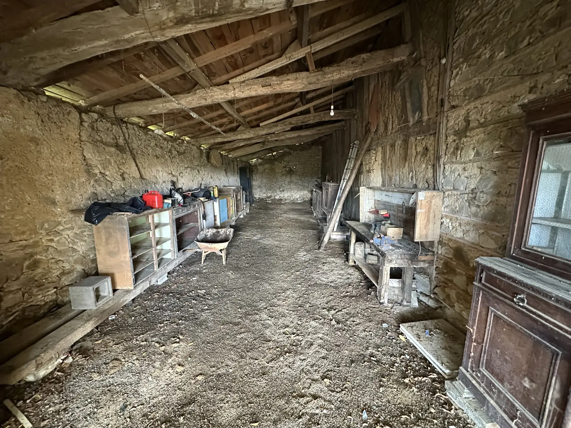 Maison en pierre à rénover avec grand terrain près de Marmande - Opportunité rare 