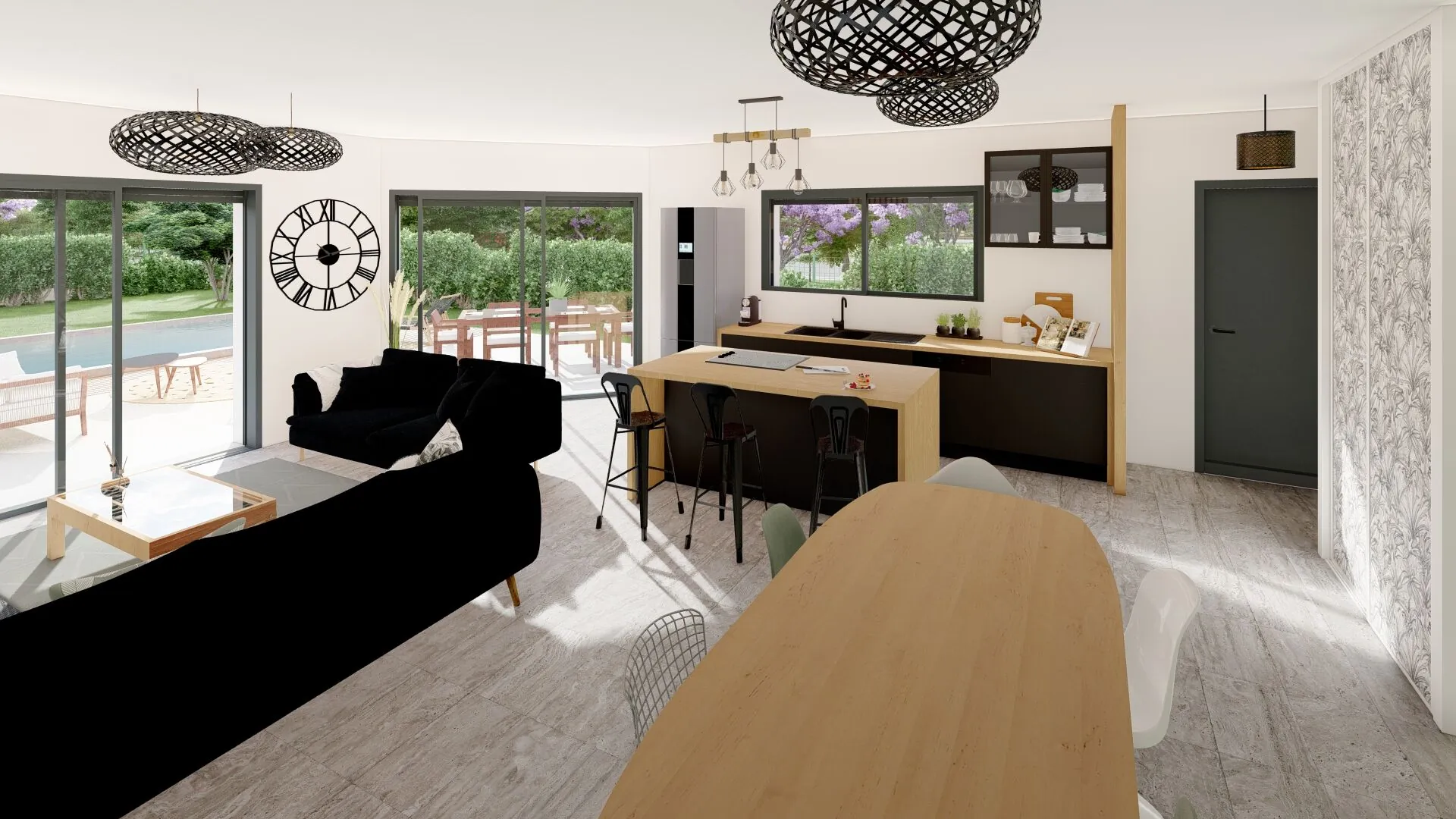 Maison neuve 3 chambres à Laluque proche de l’océan et Bordeaux 