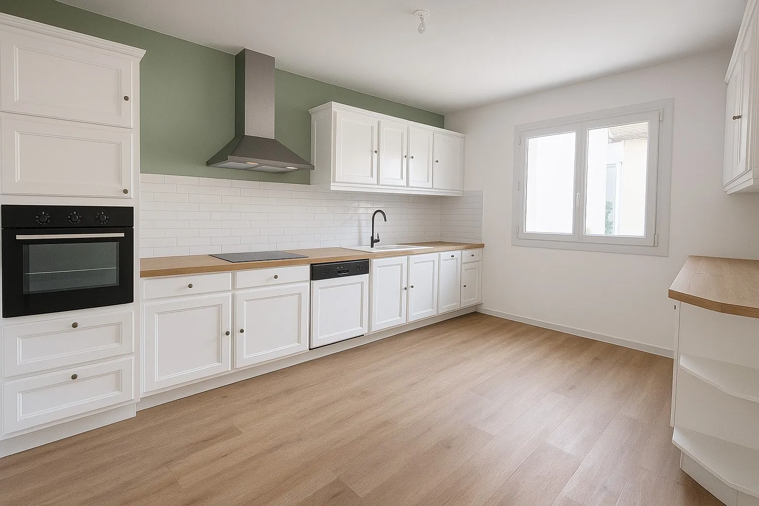 Maison de ville rénovée à Luçon avec 5 chambres et garage 