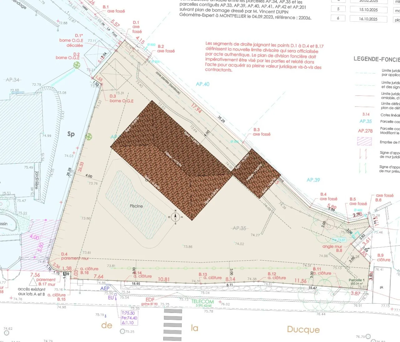 Terrain constructible à Prades-le-Lez (34) - 890 m², secteur recherché, libre de constructeur 