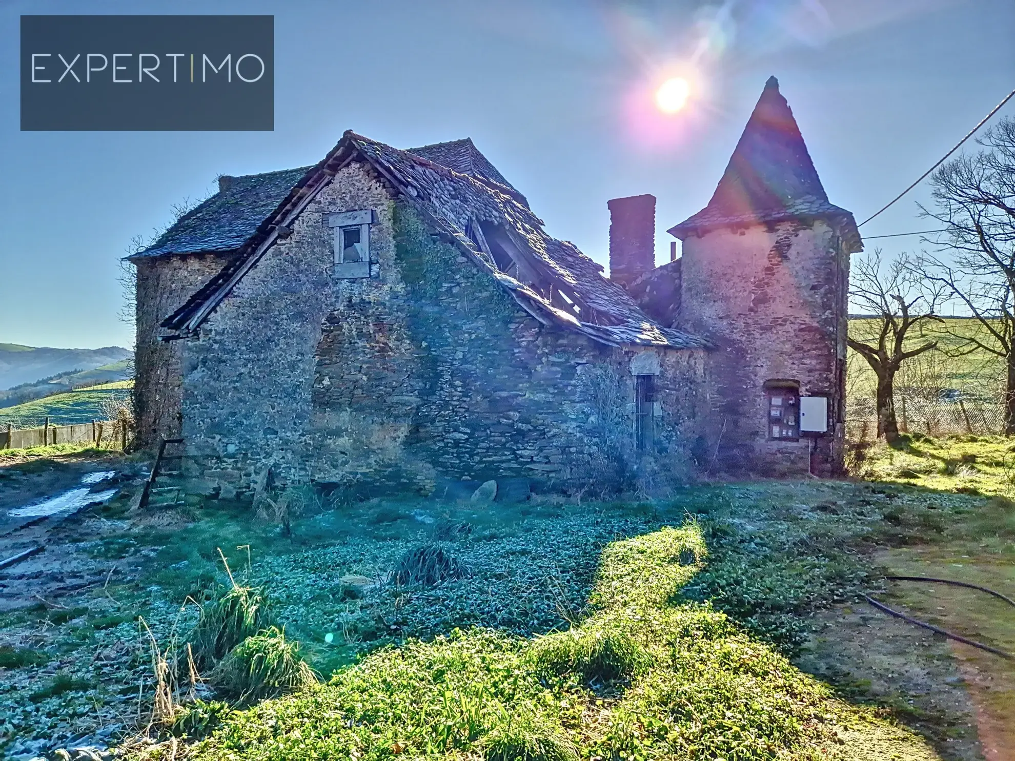 Corps de ferme en zone agricole à Conques – Idéal projet touristique ou agricole 