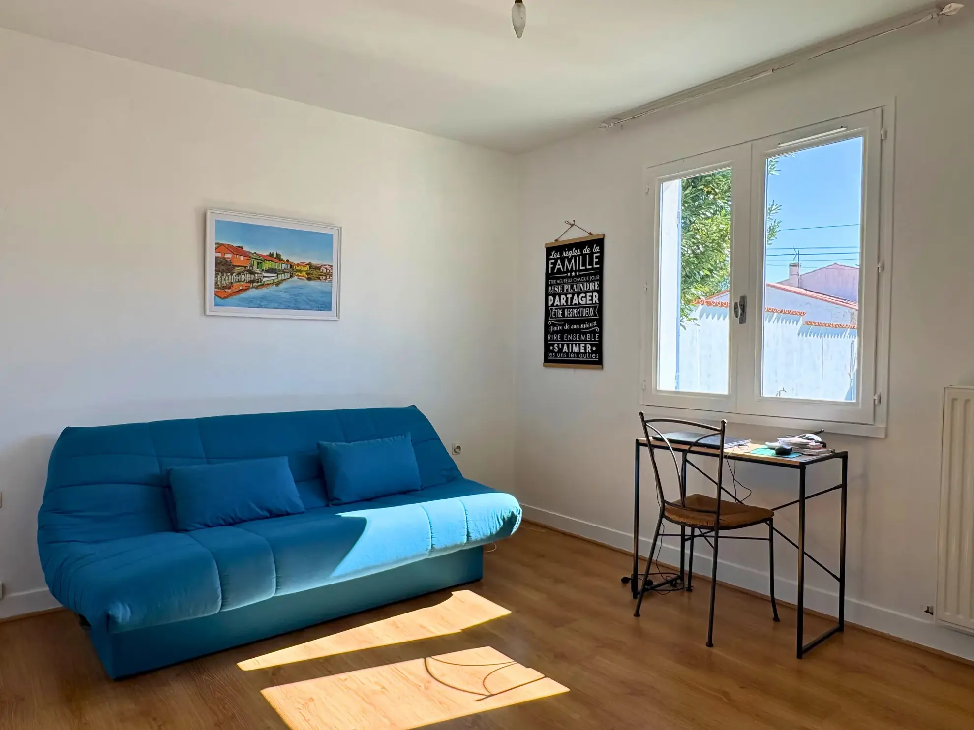 Maison de plain-pied moderne à vendre à Boutiers-Saint-Trojan, 3 chambres, garage et jardin privé 