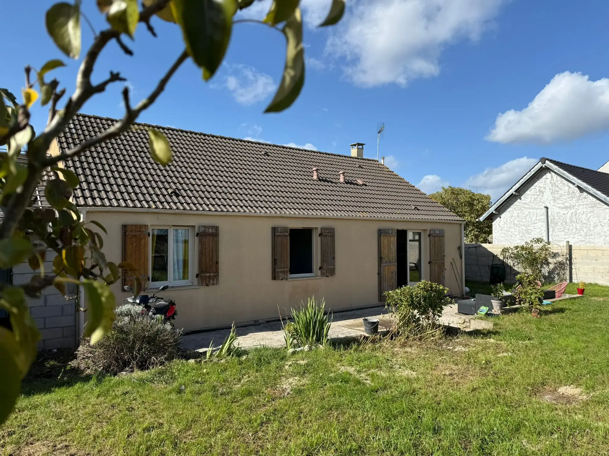 Maison récente de plain-pied à Congerville-Thionville proche d'Étampes 