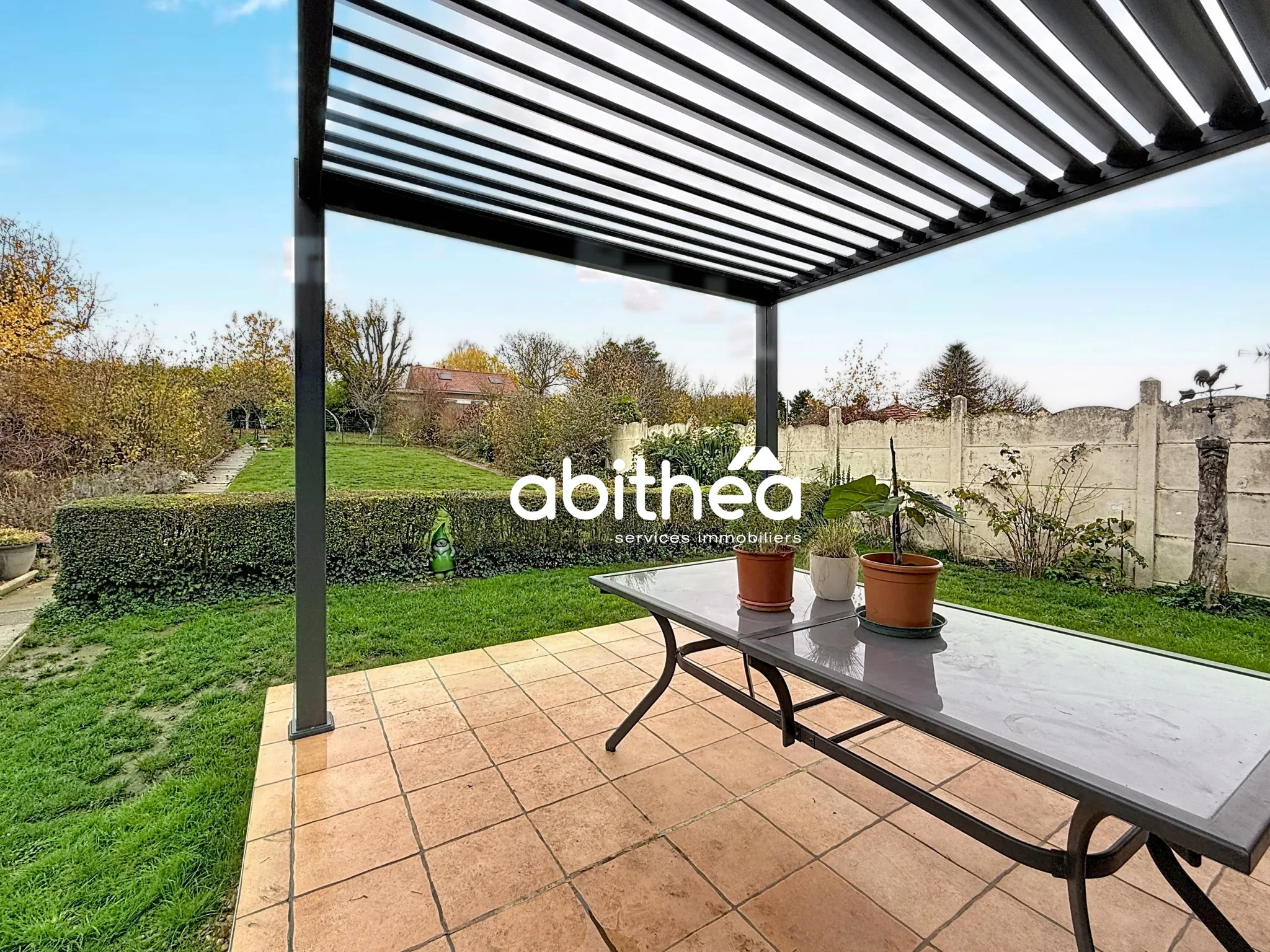 Maison individuelle de 136 m² avec jardin et garage à Saint-Laurent-Blangy près d’Arras 