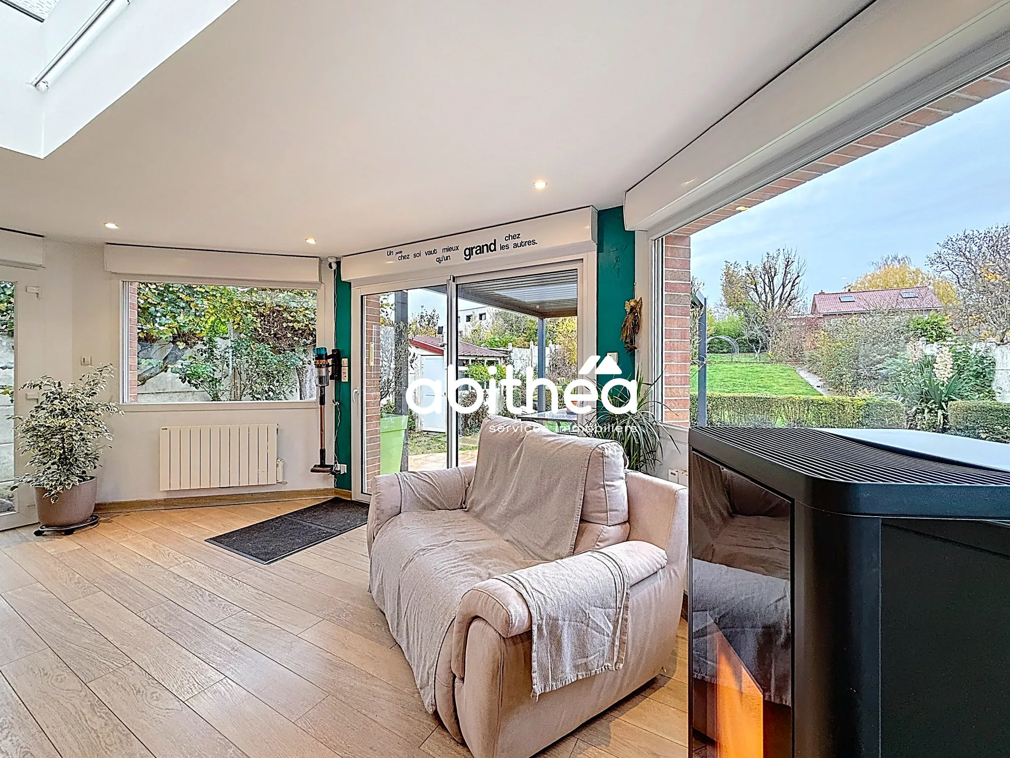 Maison individuelle de 136 m² avec jardin et garage à Saint-Laurent-Blangy près d’Arras 