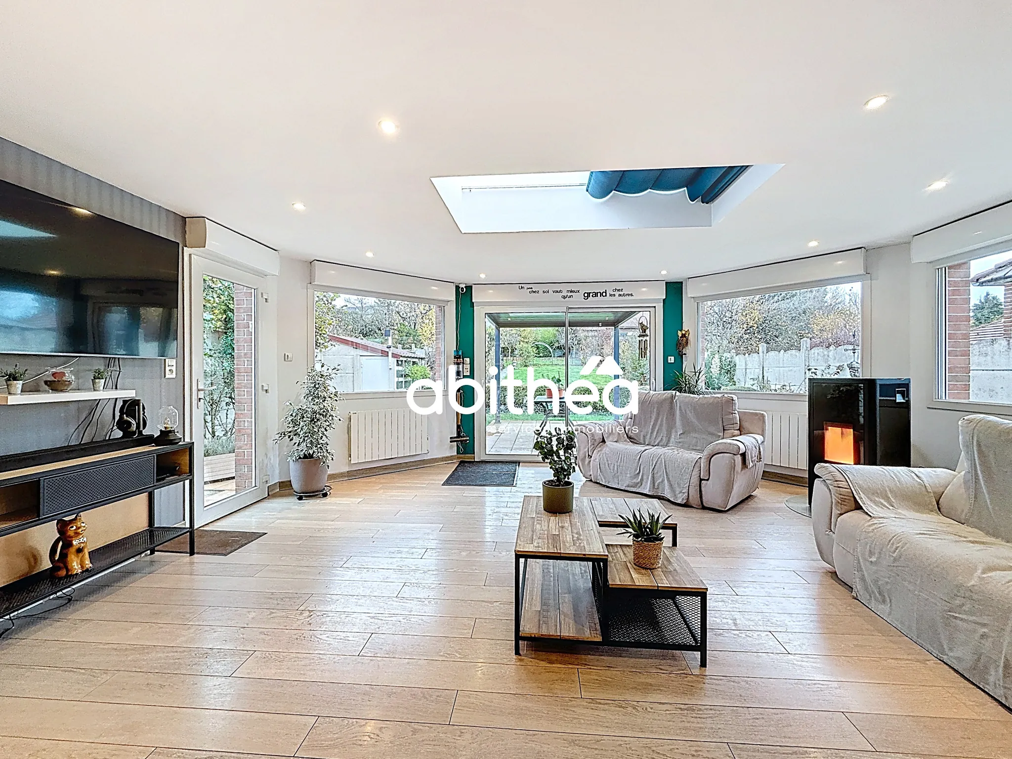 Maison individuelle de 136 m² avec jardin et garage à Saint-Laurent-Blangy près d’Arras 