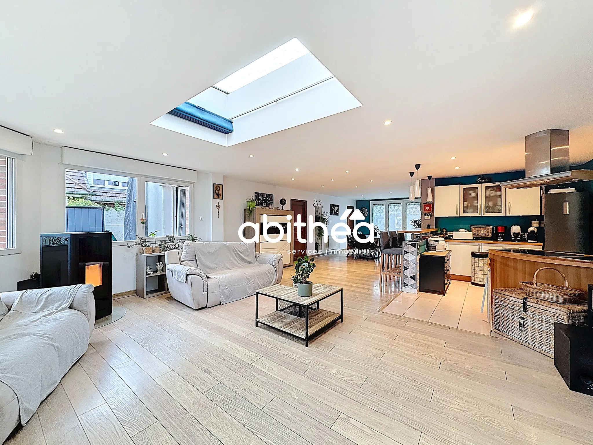 Maison individuelle de 136 m² avec jardin et garage à Saint-Laurent-Blangy près d’Arras