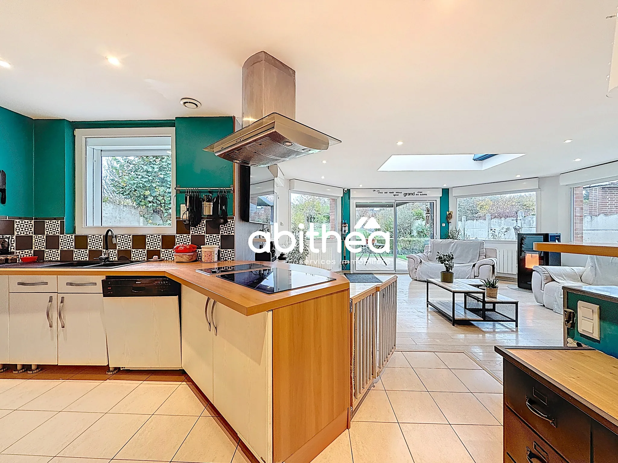 Maison individuelle de 136 m² avec jardin et garage à Saint-Laurent-Blangy près d’Arras 