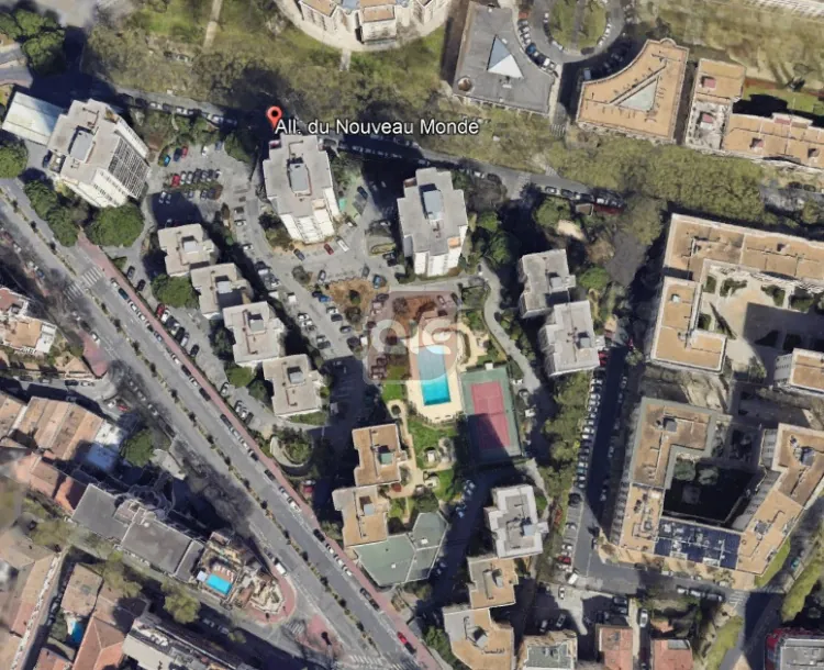 Parking sécurisé en sous-sol à Montpellier, secteur Antigone-Polygone