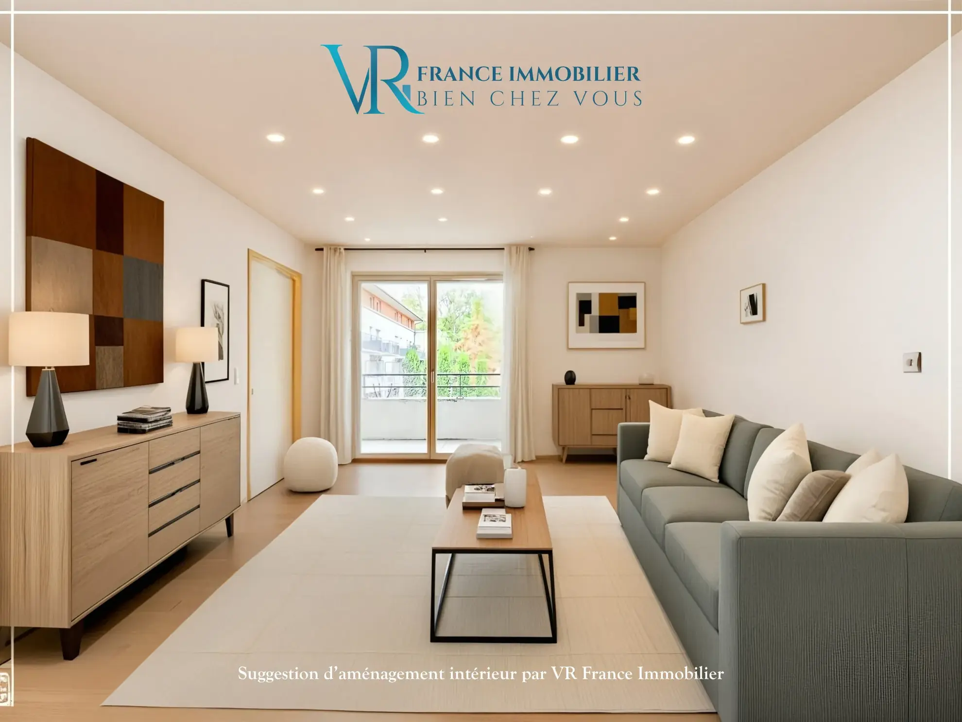 Appartement T2 de 43 m² à Divonne-les-Bains, rénové, meublé et avec potentiel locatif élevé