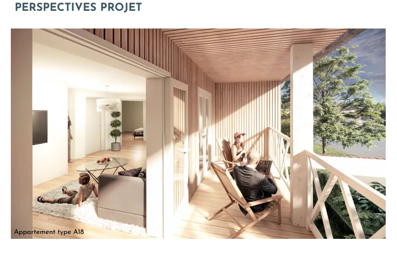 Appartement T3 moderne avec extérieur et parking à Vourles - Lyon Sud