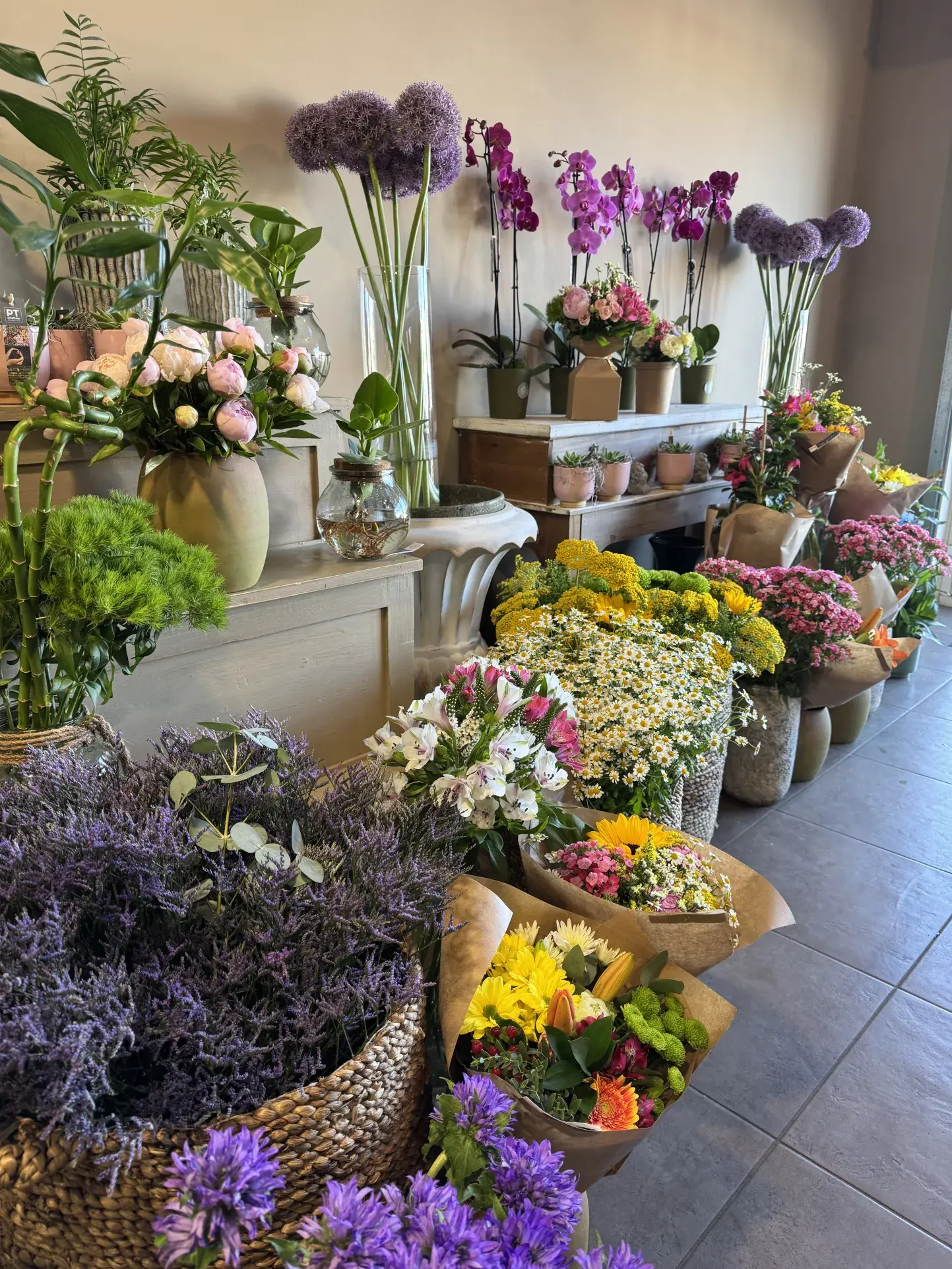 Fonds de commerce boutique de fleurs et décoration à Aubenas - Emplacement idéal