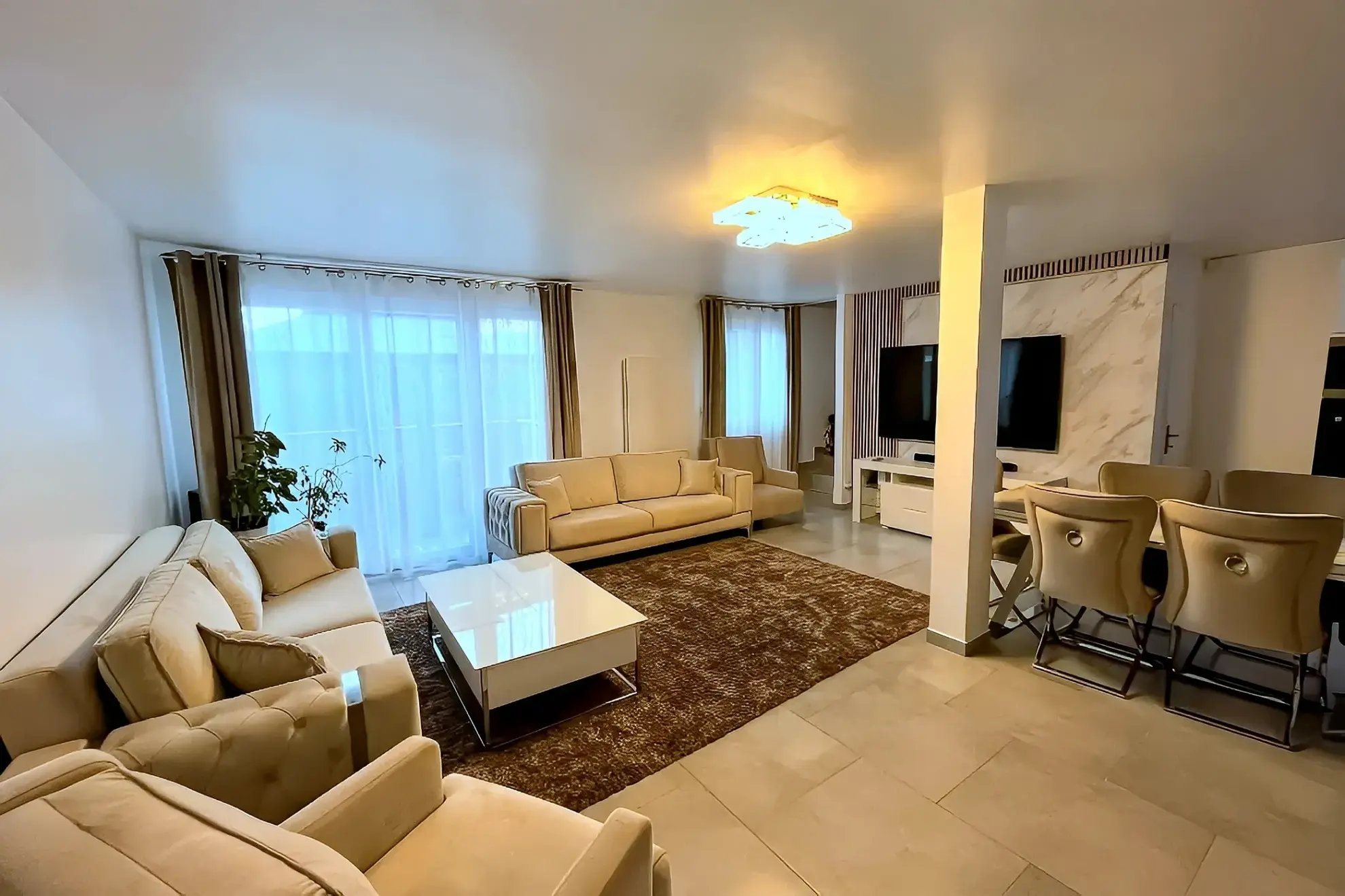 Maison neuve 143 m² à Congis-sur-Thérouanne avec 4 chambres et terrasse 