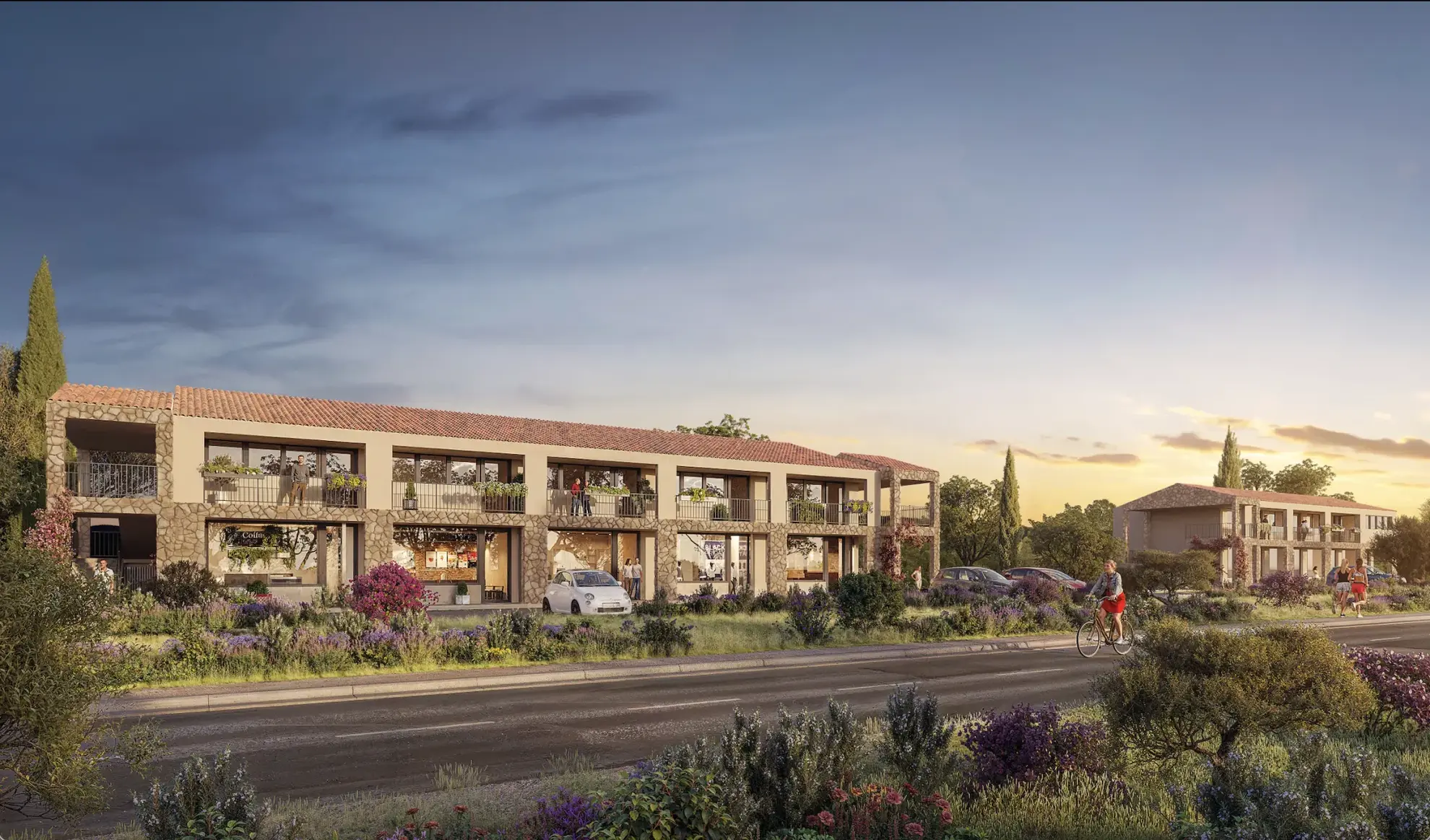 Locaux commerciaux neufs de 44 et 45 m² à Solaro, idéal pour commerce et professions libérales