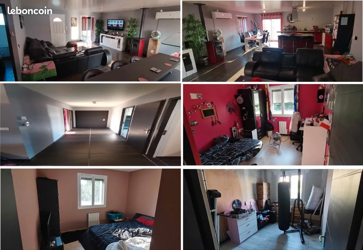 Villa de plain-pied moderne à Louhans, proche commodités, économique 