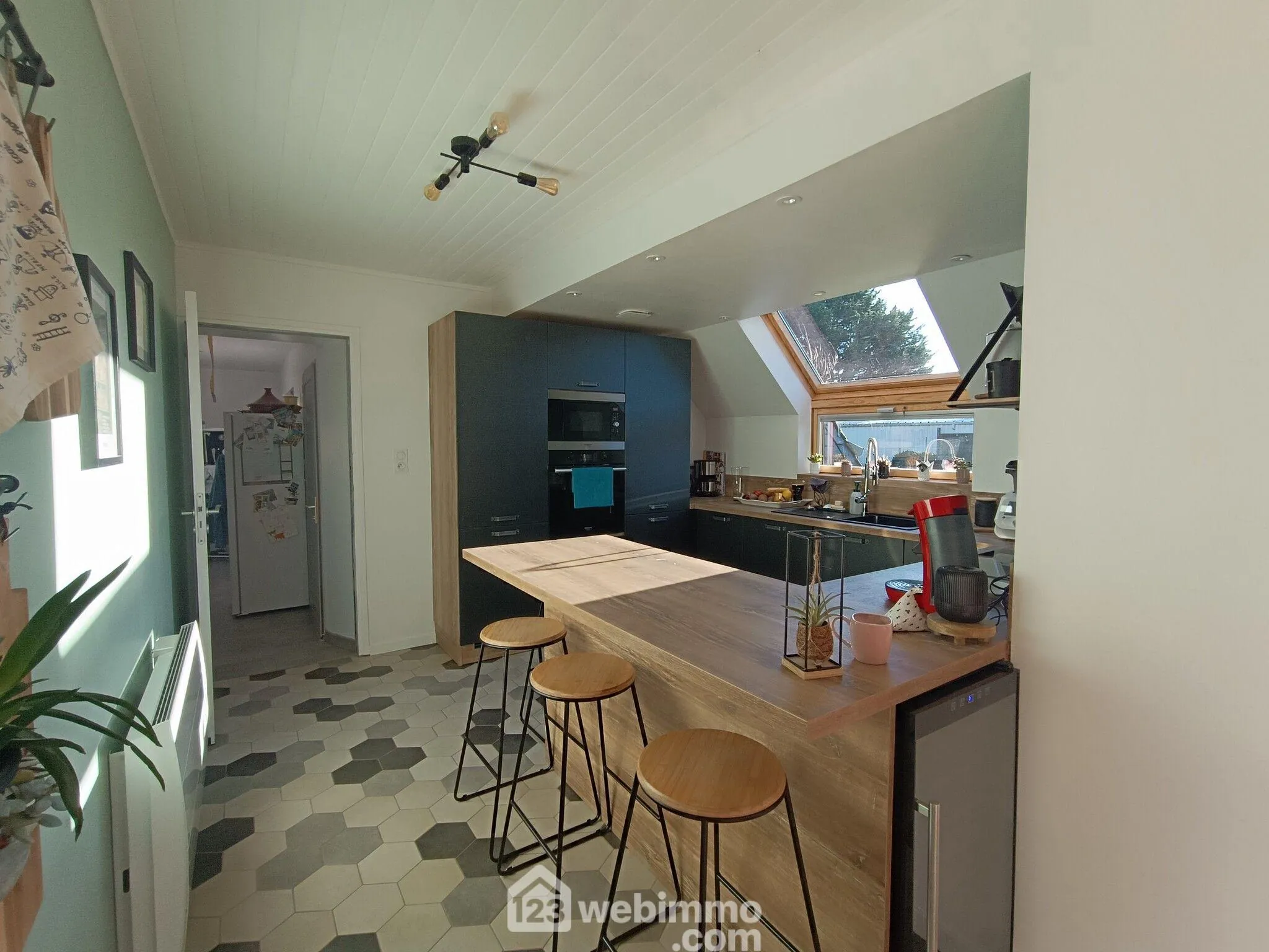 Maison familiale à Plouaret de 158m² avec jardin et double garage 