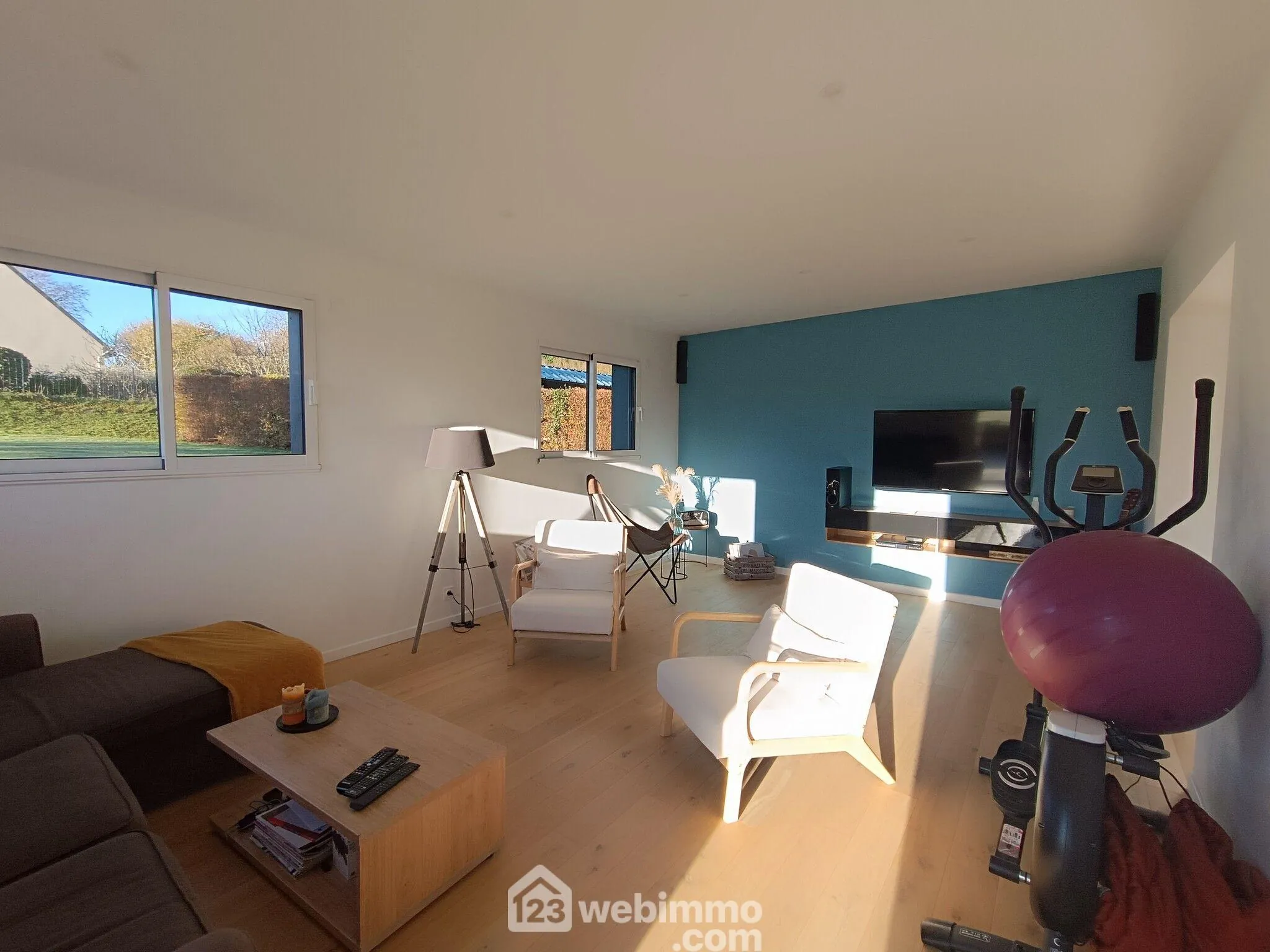 Maison familiale à Plouaret de 158m² avec jardin et double garage 