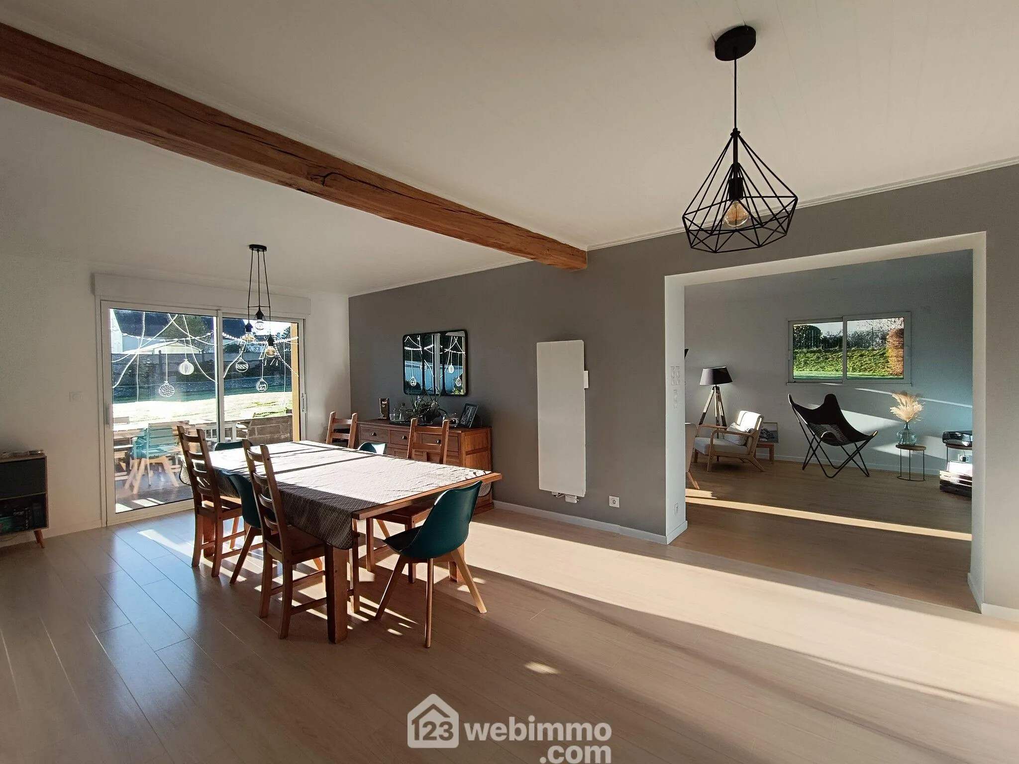 Maison familiale à Plouaret de 158m² avec jardin et double garage 