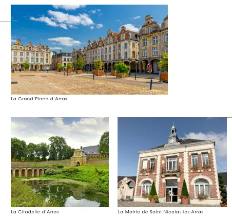 Appartement 3 pièces neuf à Arras - Livraison 2027, parking inclus