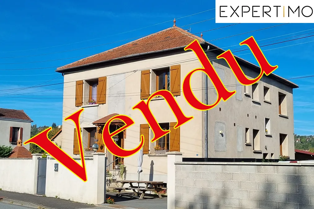 À vendre maison familiale de 190 m² avec grand terrain à Saint-Eloy-les-Mines