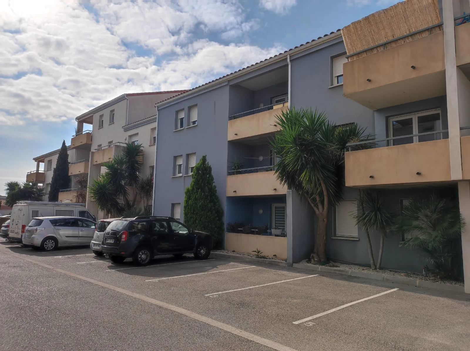 Appartement 2 pièces à vendre à Agde dans le secteur des Cayrets – 36,59 m² avec parking et balcon 