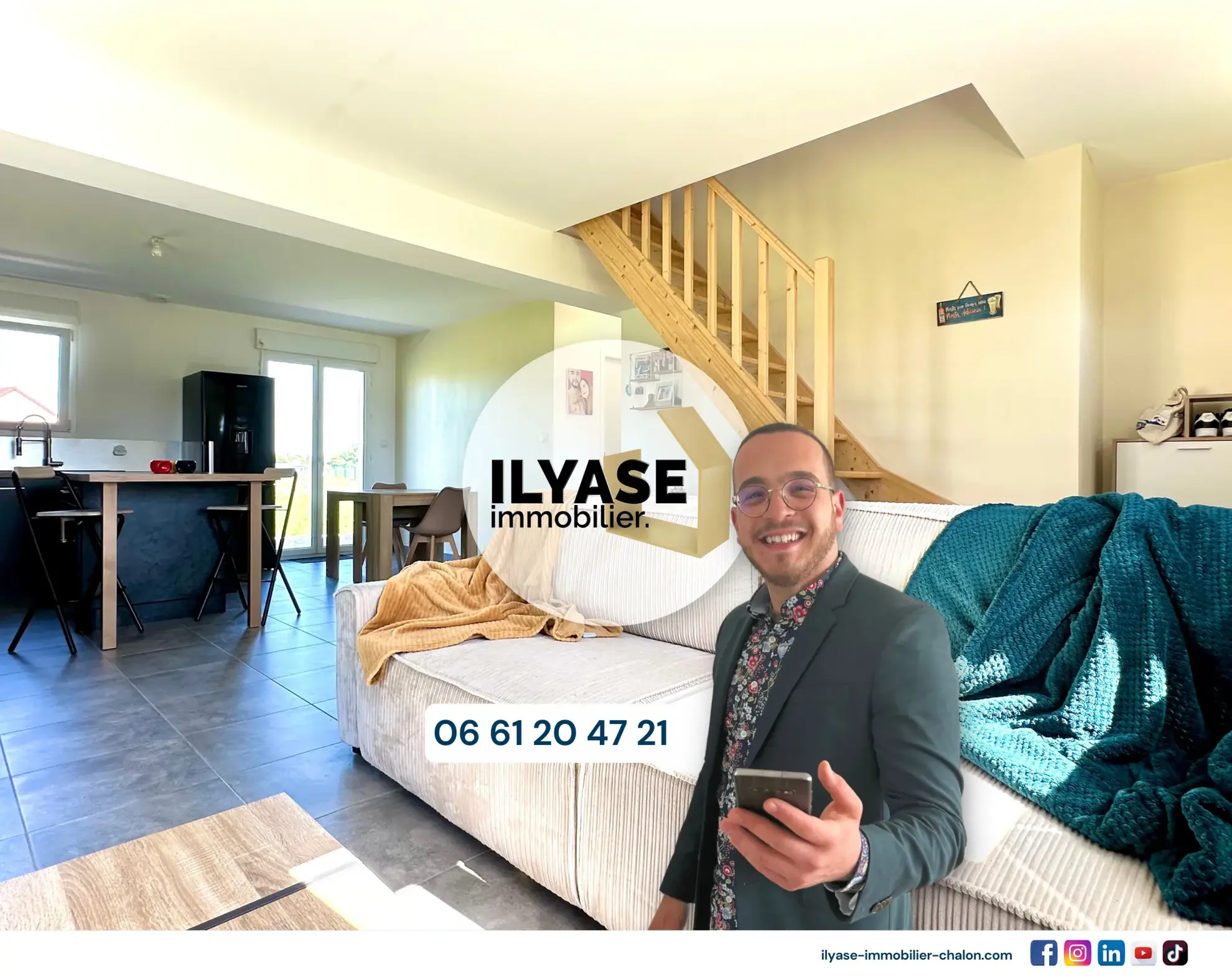 Maison neuve de 86 m² avec 3 chambres à Rancy, Louhans