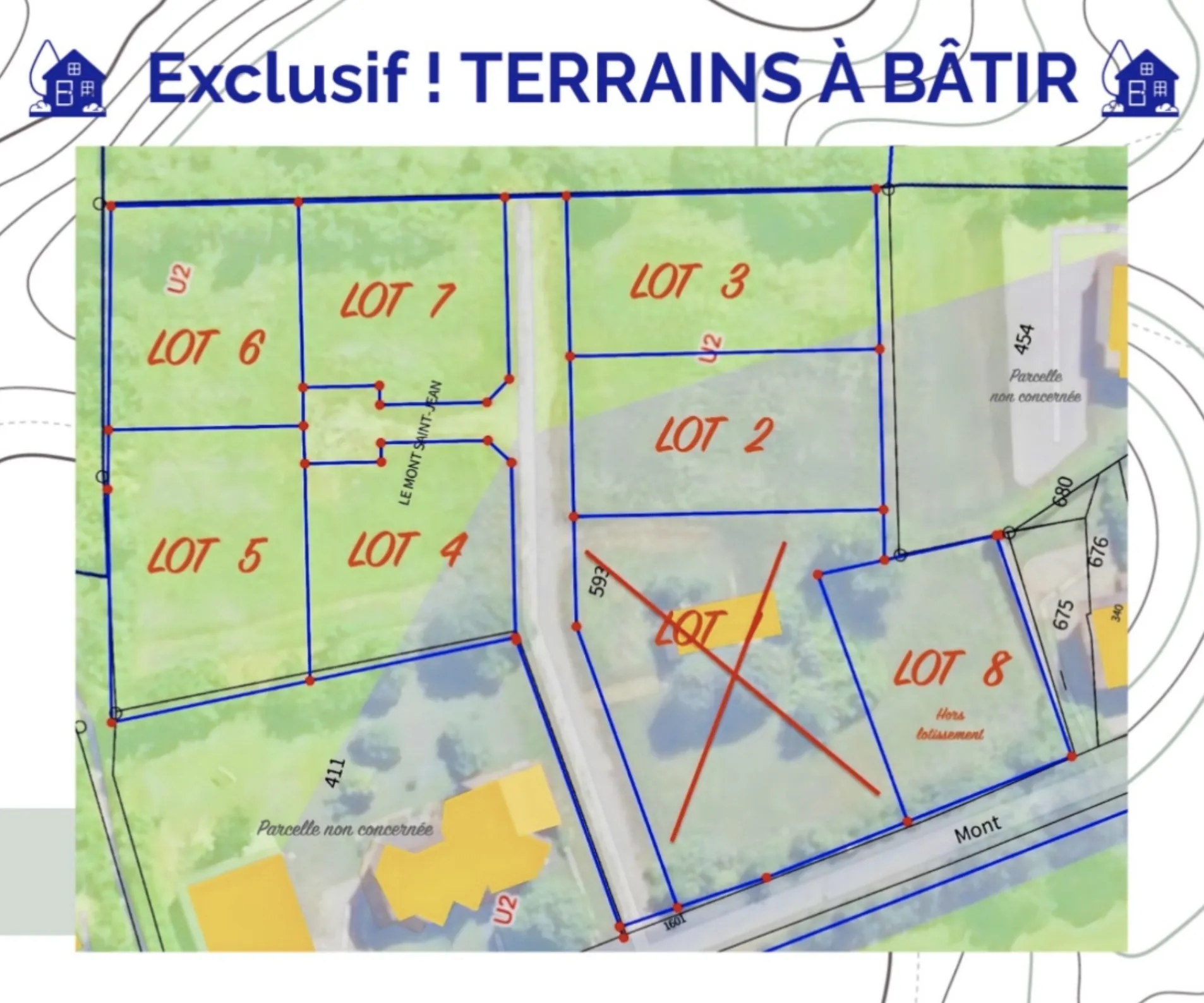 7 terrains constructibles en exclusivité à Gourdon, Quercy 