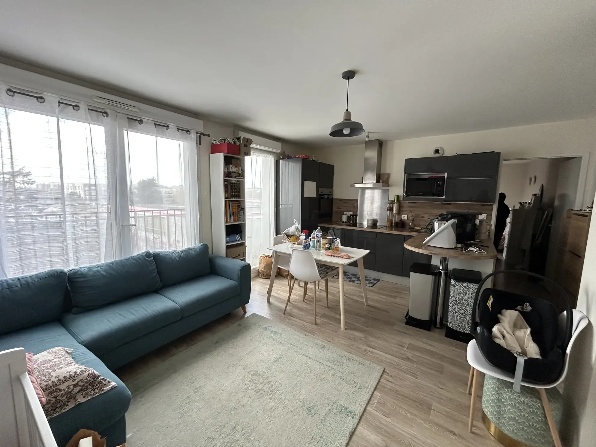 Appartement 2 pièces lumineux à Meaux avec parking et balcon 