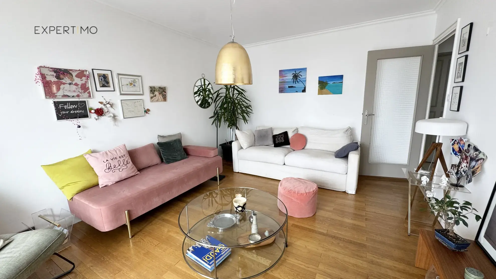 Appartement T2 lumineux de 56 m² à Grenoble Eaux-Claires - Dernier étage avec balcon