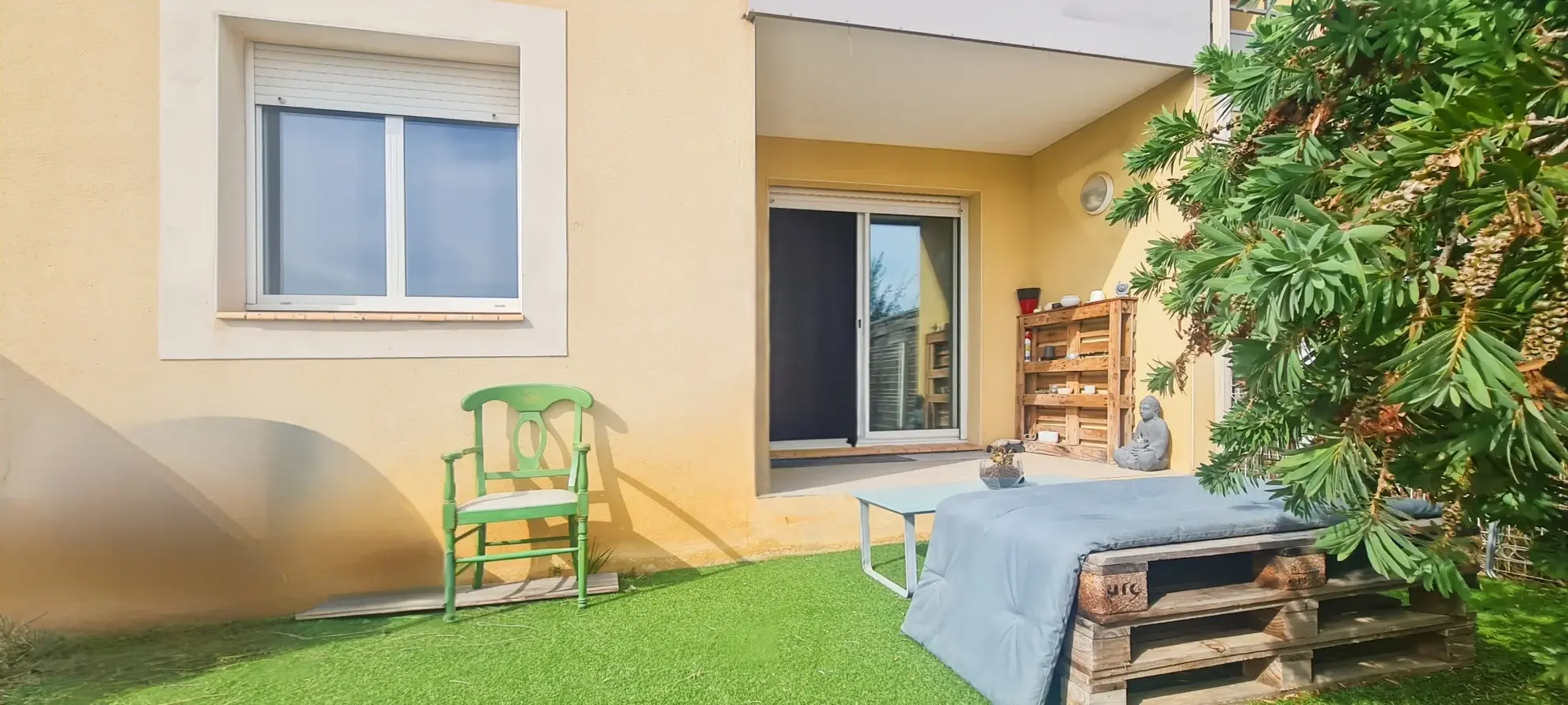 Joli appartement avec jardin privé à Narbonne - 2 pièces, parking, sans travaux