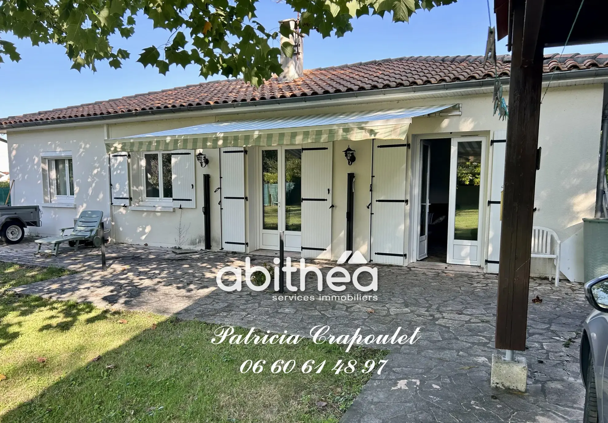 Charmante maison de plain-pied à L’Isle-d’Espagnac avec jardin et garage